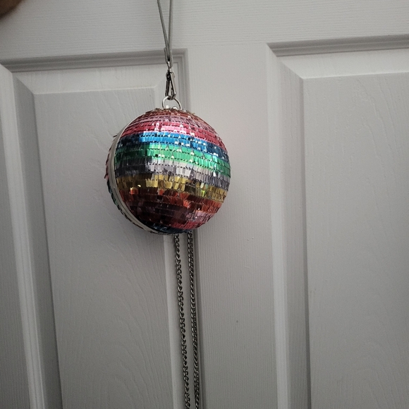 Packed Party Disco Ball Clutch - Picture 3 of 6
